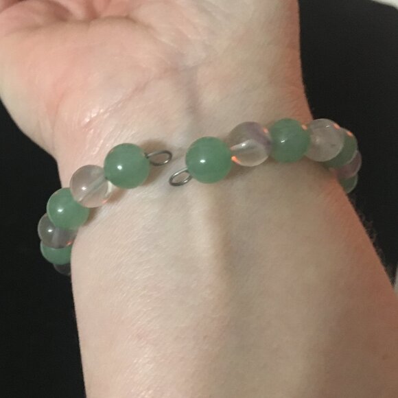 Aventurine & Fluorite Bracelet - Picture 3 of 3